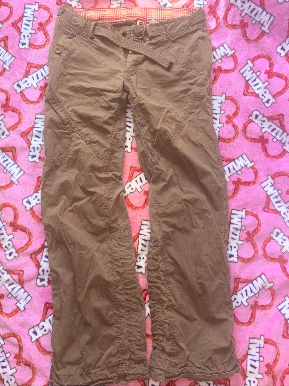 The North Face 🖤 Y2K Army Green Low Rise Cargo Pants 🪖